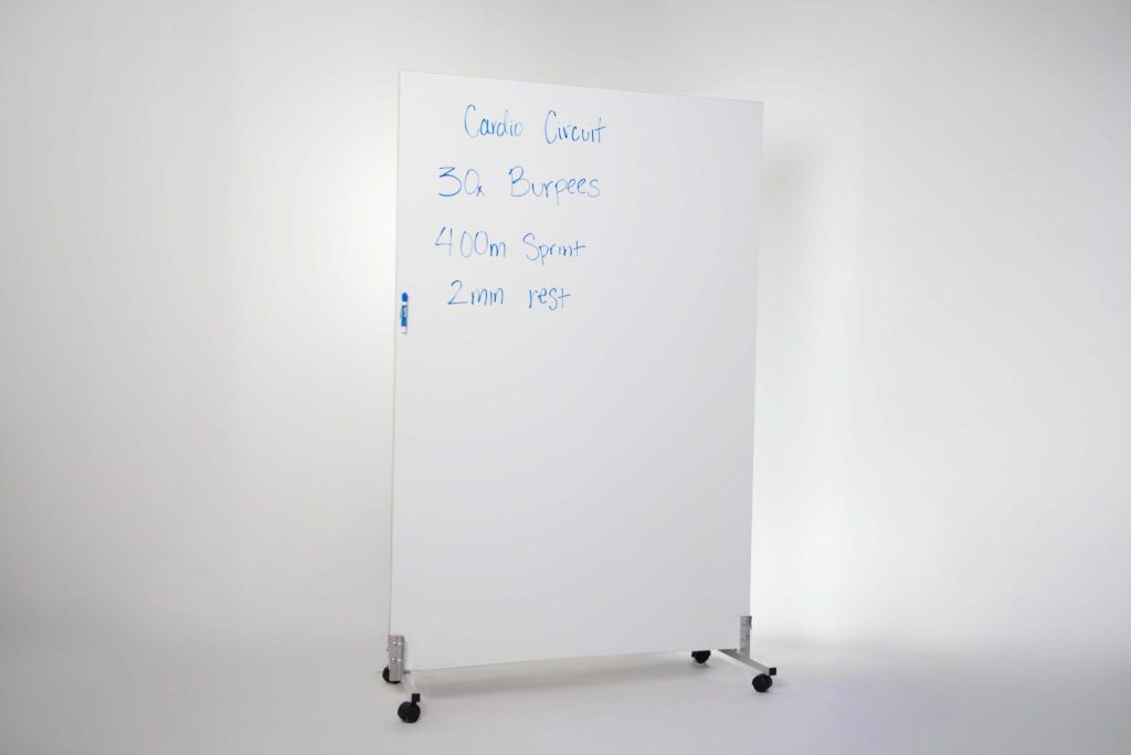 LiteMirror with Rolling Stands and White Board Backing LiteMirror with Rolling Stands and White Board Backing