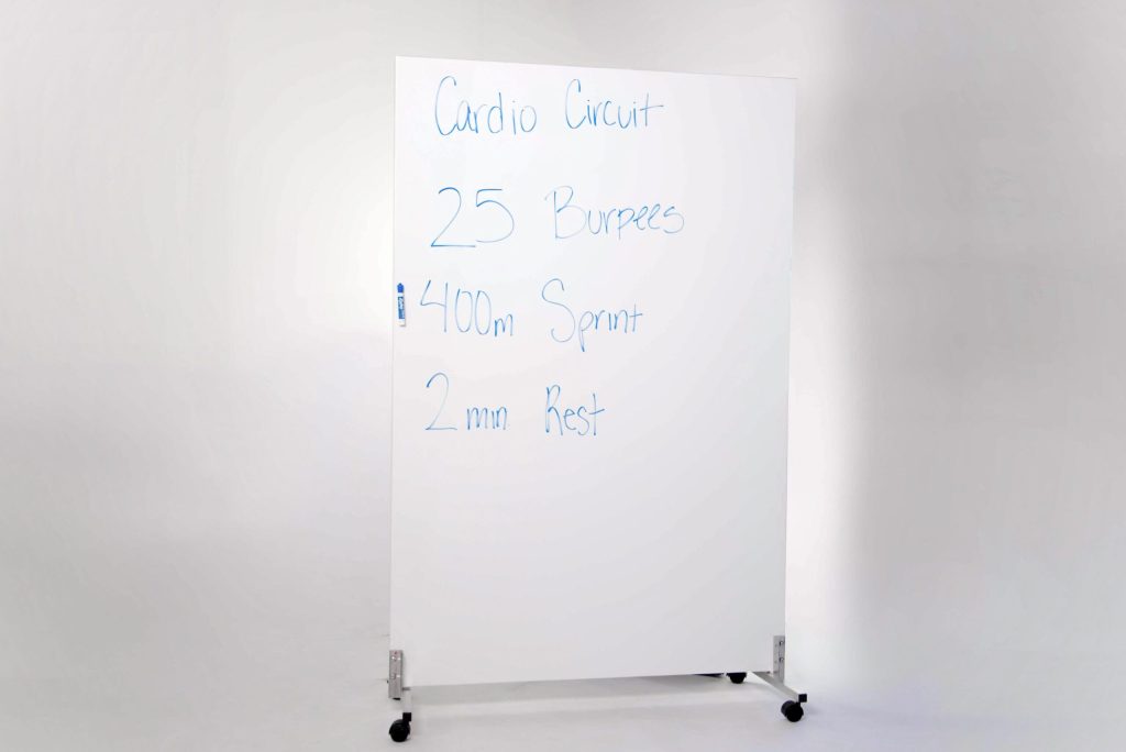 LiteMirror with Rolling Stands and White Board Backing LiteMirror with Rolling Stands and White Board Backing